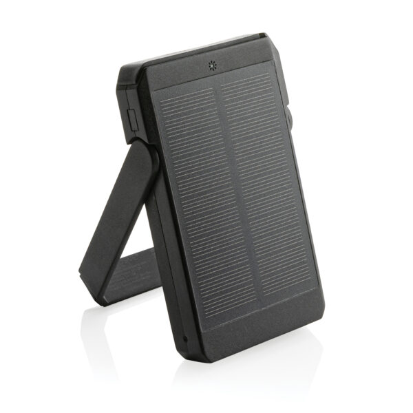 Skywave 5000mah Solar Powerbank, 10W Wireless aus rPlastik – Bild 2